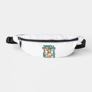Funny Cow 99% Chance I Dont Care Vintage Graphic_1 Bum Bags