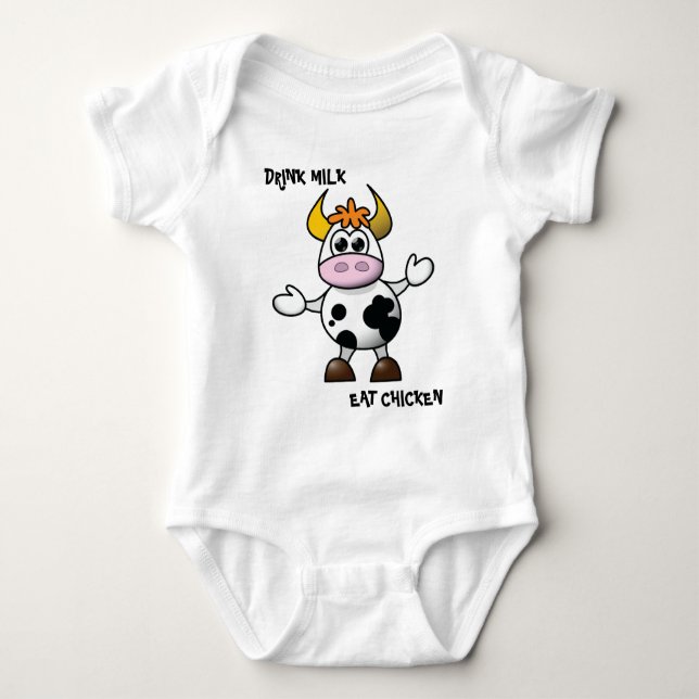 Funny Cow Baby Tee (Front)