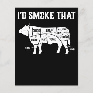 Funny Cow Bbq Pit Master Gift Flyer