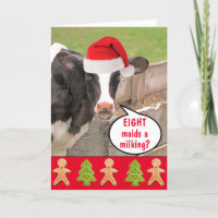 Funny Cow Christmas Carol