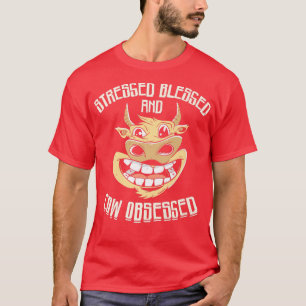 Funny Cow Farming Milk Dairy Farmer Agriculture  T-Shirt