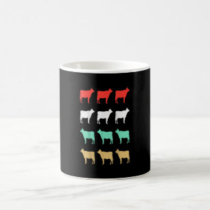 Funny Cow Gift Idea  Cow Animal Farm Gift Magic Mug
