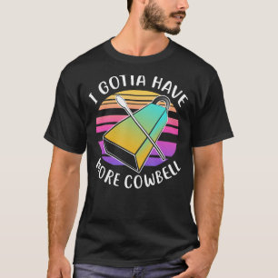 Funny Cow Humour More Cowbell Funny Top