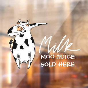 Funny Cow Milk Moo Juice Sold Here