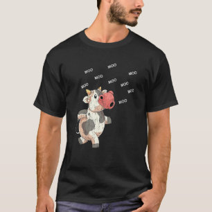 Funny Cow Moo Farm Animal Farmer Farming Cow T-Shirt