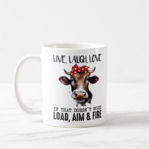 Funny Cow Saying Coffee Mug