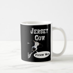 Funny Cow Shirt New Jersey Cow Lover Farm Animal R Coffee Mug