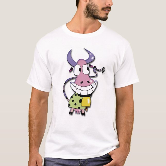 Funny Cow Smily T-Shirt (Front)