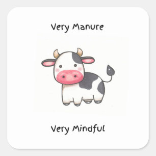 Funny Cow Sticker