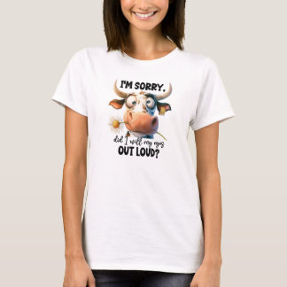 Funny cow t-shirt
