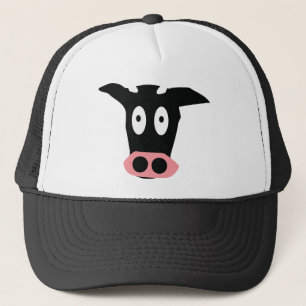 funny cow trucker hat