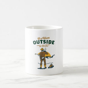 Funny Cowboy Drinking Whiskey Coffee Mug