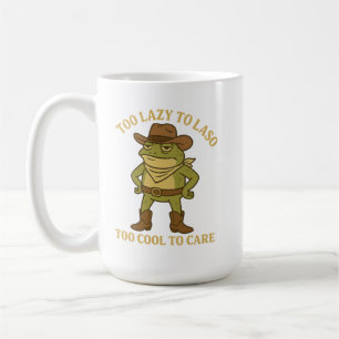  Funny Cowboy Raccoon T-Shirt – "All Hat No Hustle Coffee Mug