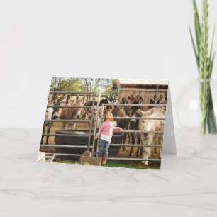 Funny Cowgirl Female GI Doctor - Western Card