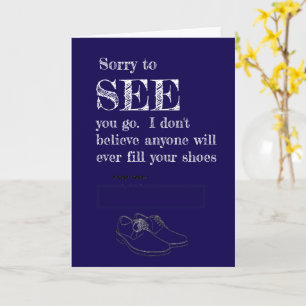 funny coworker leaving card