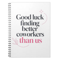 Funny Coworker New Job Good Luck Quote