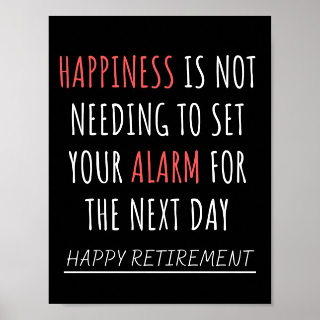 Funny coworker retirement poster (Front)