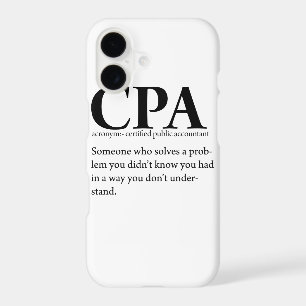 Funny CPA Certified Public Accountant Definition