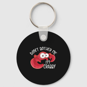 Funny Crab Costume For Men Women Crab Eating Fan C Key Ring