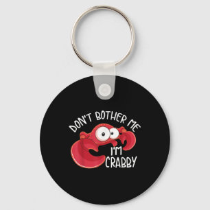 Funny Crab Costume For Men Women Crab Eating Fan C Key Ring