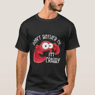 Funny Crab Costume For Men Women Crab Eating Fan C T-Shirt