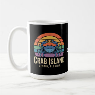 Funny Crab Funny Island Destin FL Cool Coffee Mug