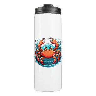 funny-crab thermal tumbler