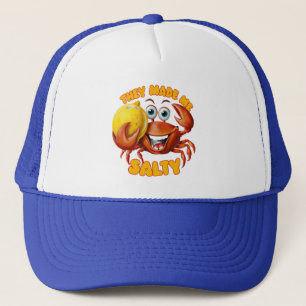 Funny Crab Trucker Hat