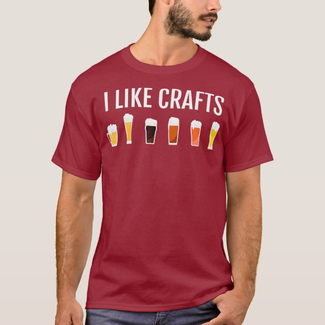 Funny Craft Beer Drinker Gift - Craft Night - T-Shirt (Front)