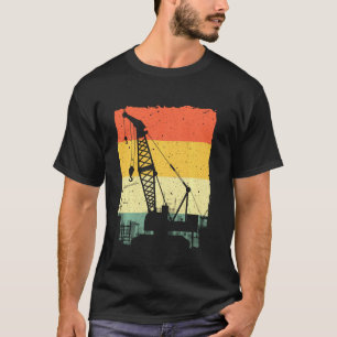 Funny Crane Men Women Crane Operator Heavy Equipme T-Shirt