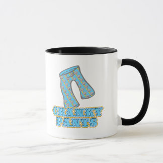 Funny Cranky Pants Design Mug