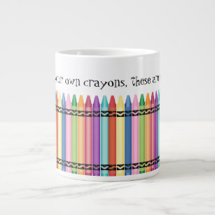 Funny Crayon Artist Desk Pencil Mug