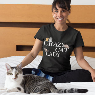 Funny Crazy Cat Lady Women's T-Shirt
