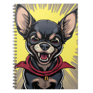 Funny Crazy Chihuahua Notebook