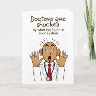 Funny crazy get well card