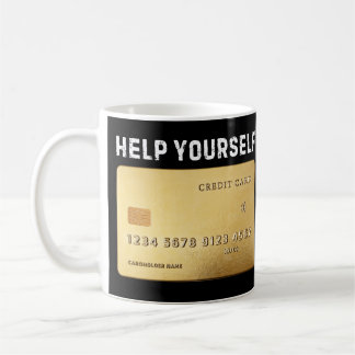 Funny Credit Card Coffee Mug