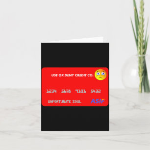 Funny Credit Card Halloween Costume - Used or