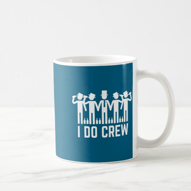 Funny Crew Groomsmen Bachelor Party Coffee Mug (Right)