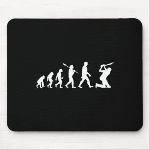 Funny Cricket Evolution Tee For Cricket Players Or Mouse Pad