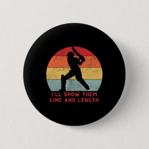 Funny Cricket Gifts Apparel England Inda Pakistan 6 Cm Round Badge