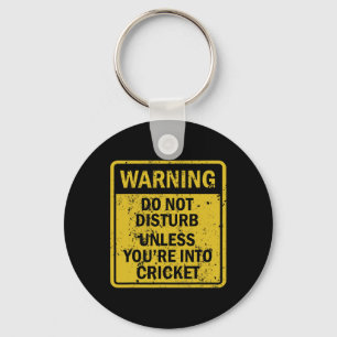 Funny Cricket Sport Themed Birthday Party Crickete Key Ring