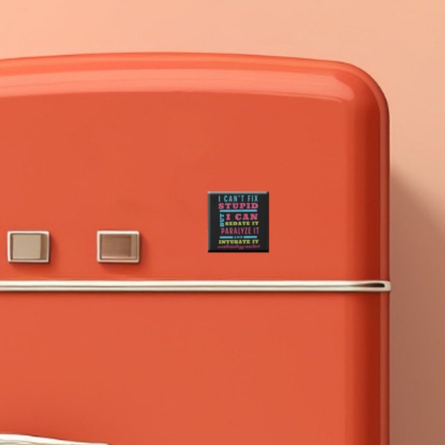 Funny CRNA / Anaesthesiologist Can’t Fix Stupid Magnet (Creator Uploaded)