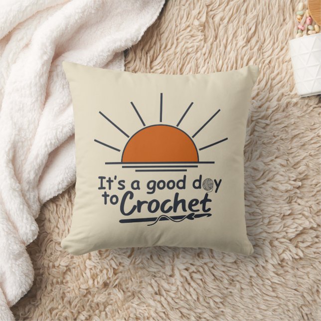 funny crochet cushion (Blanket)