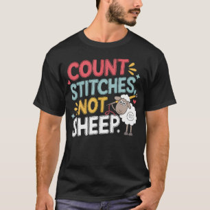 Funny Crochet Lover Knitting Yarn Crocheter Design T-Shirt