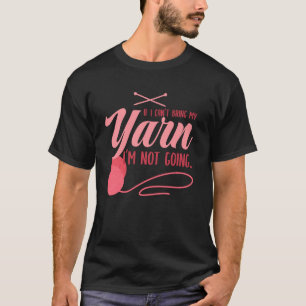 Funny Crocheting Knitting Quilting Crochet Lovers T-Shirt