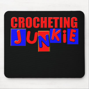 Funny Crocheting Mouse Pad