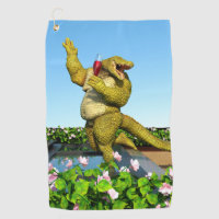 Funny Crocodile Champagne Pool Party Art