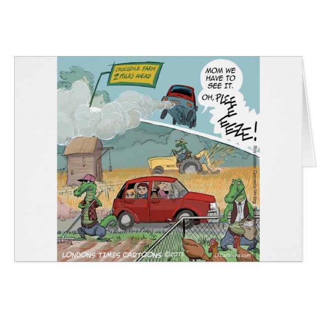 Funny Crocodile Farm (Front Horizontal)