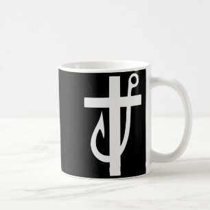 Funny Cross Christian - Jesus Made Me A Fisherman  Coffee Mug