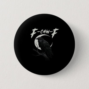 Funny Crow Essential Creative Casual 6 Cm Round Badge